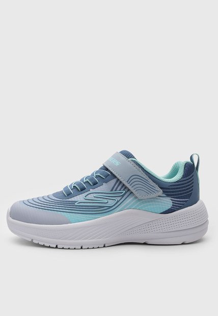 Tenis Lifestyle SKECHERS Microspec Advance Azul