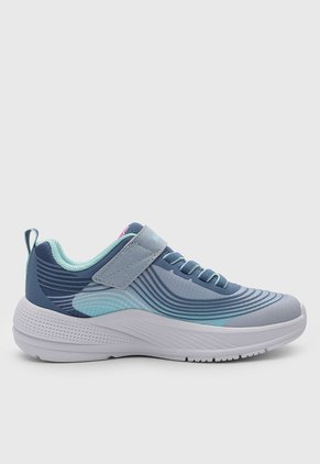 Tenis Lifestyle SKECHERS Microspec Advance Azul