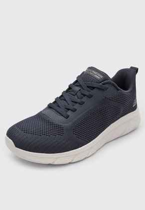 Tenis Lifestyle Skechers Bobs B Flexlo Azul