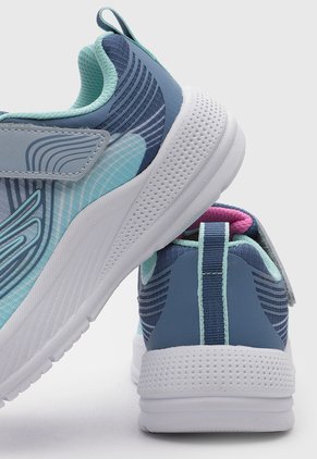 Tenis Lifestyle SKECHERS Microspec Advance Azul