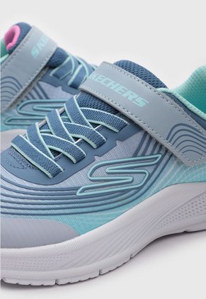 Tenis Lifestyle SKECHERS Microspec Advance Azul
