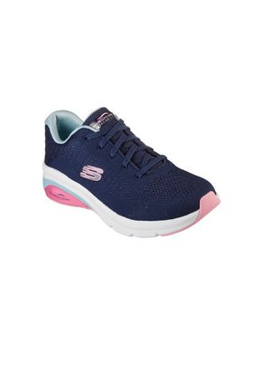 Tenis SKECHERS FLAT KNIT -Navy Para Mujer