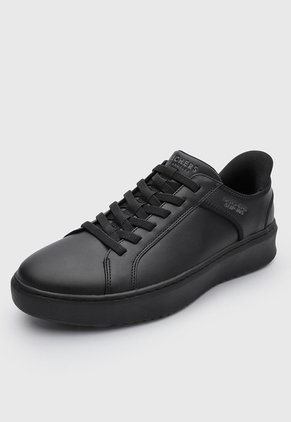 Tenis Casual Skechers Court Break Negro
