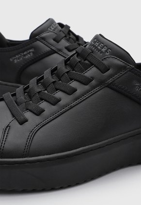 Tenis Casual Skechers Court Break Negro