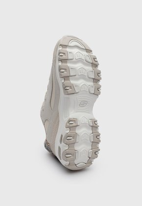 Tenis Lifestyle Skechers D'Lites Golden Chic Beige