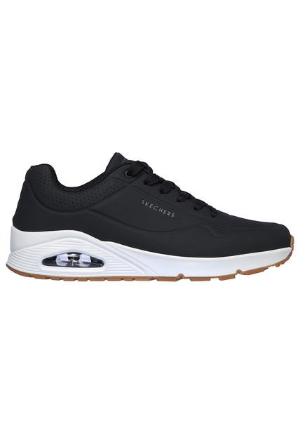 Tenis Lifestyle Skechers Uno Stand On Air - Negro