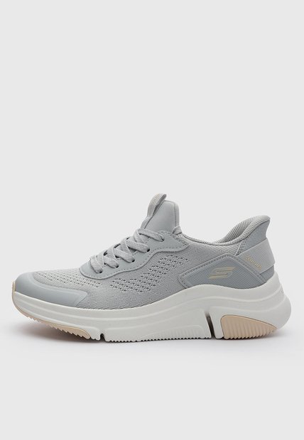 Tenis Lifestyle Skechers Bobs Sparrow Flex Gris
