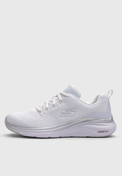 Tenis SKECHERS Vapor Foam - Midnight Glimmer Blanco