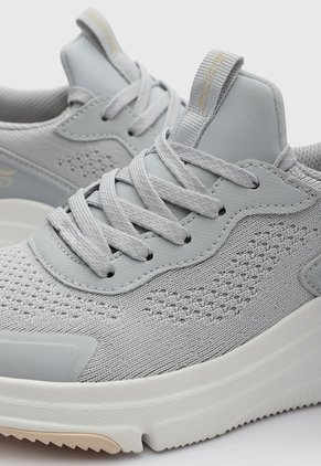 Tenis Lifestyle Skechers Bobs Sparrow Flex Gris