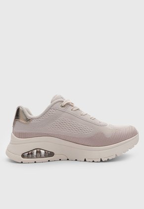Tenis Lifestyle SKECHERS Uno Flex - Elevatin Beige