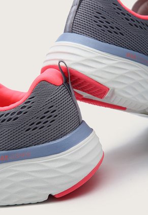 Tenis Training Gris-Coral-Celeste Skechers Max Cushioning Elite - Ziva