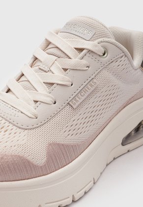 Tenis Lifestyle SKECHERS Uno Flex - Elevatin Beige