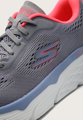Tenis Training Gris-Coral-Celeste Skechers Max Cushioning Elite - Ziva