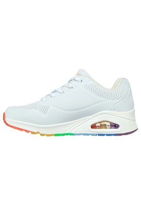 Tenis Skechers Uno - Rainbow Peaks Color Blanco - Multicolor Para Mujer