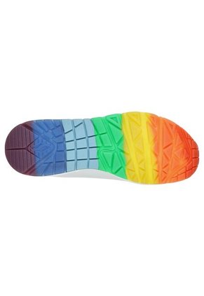 Tenis Skechers Uno - Rainbow Peaks Color Blanco - Multicolor Para Mujer