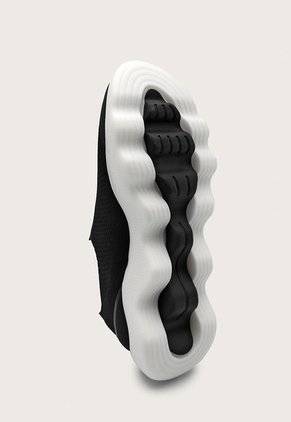 Tenis Running Negro-Gris-Blanco Skechers Go Walk-Massage Fit-Tidal