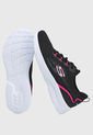 Tenis Running Negro-Fucsia-Blanco  Skechers de Skechers