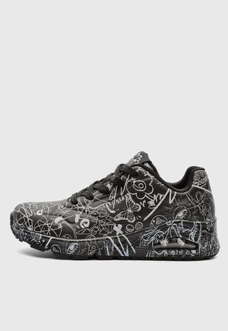 Tenis SKECHERS Uno Negro Skechers