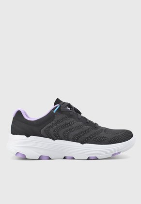 Tenis Running Negro-Blanco-Lila SKECHERS GO Run 7.0 - Driven