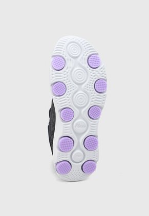 Tenis Running Negro-Blanco-Lila SKECHERS GO Run 7.0 - Driven