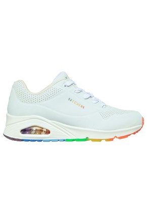 Tenis Skechers Uno - Rainbow Peaks Color Blanco - Multicolor Para Mujer