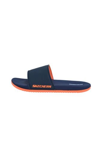Chanclas Shechers Kids Gambix X Navy/Orng Skechers