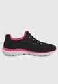 Tenis Running Negro-Rosa-Blanco Skechers de Skechers