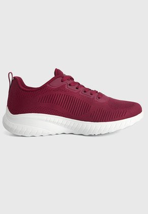 Tenis Running Rojo-Blanco Skechers