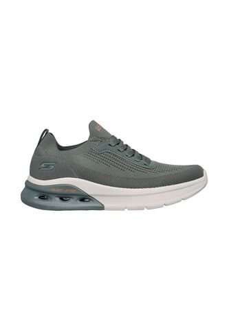 Tenis Skechers Hombre Bobs Arc Waves 2.0 Memory Foam Gris Skechers