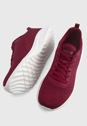 Tenis Running Rojo-Blanco Skechers