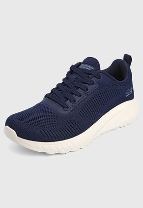 Tenis Running Azul-Blanco Skechers