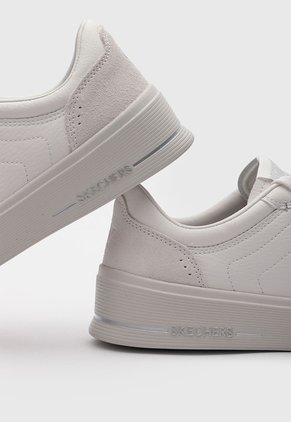 Tenis Lifestyle SKECHERS Hiland Illuminated Neutrals Blanco