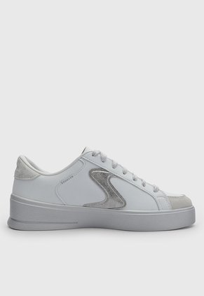 Tenis Lifestyle Skechers Hiland Quite Chic Blanco
