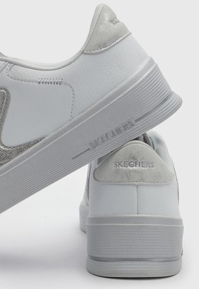 Tenis Lifestyle Skechers Hiland Quite Chic Blanco