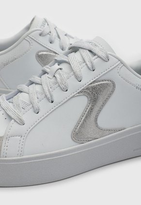Tenis Lifestyle Skechers Hiland Quite Chic Blanco