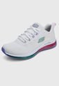 Tenis Running Blanco Multicolor Skechers de Skechers