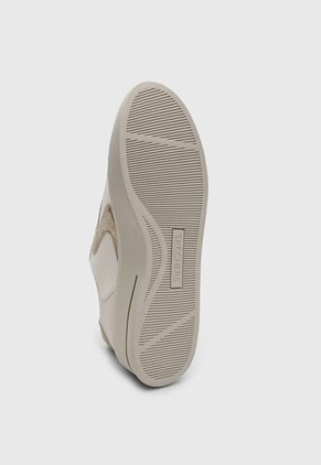 Tenis Lifestyle Skechers Hiland Quite Chic Beige