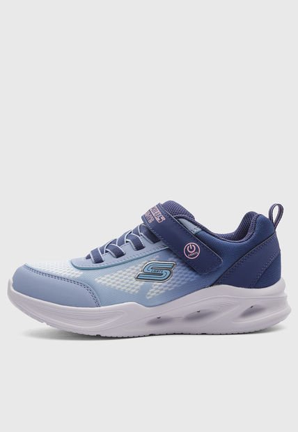 Tenis SKECHERS Sola Glow Azul