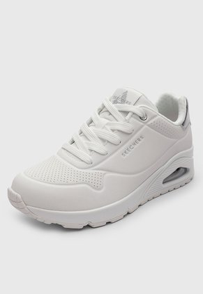 Tenis Lifestyle SKECHERS Uno - Golden Air Blanco