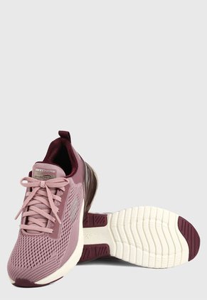 Tenis Training Lila-Morado-Blanco Skechers Air Stratus - Wind Breeze