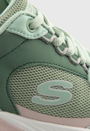 Tenis Lifestyle Verde-Verde Menta-Rosa Skechers Uno 2 - 90's 2