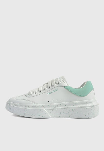 Tenis Lifestyle Blanco-Verde Menta SKECHERS Cordova Classic - Speckled Spots