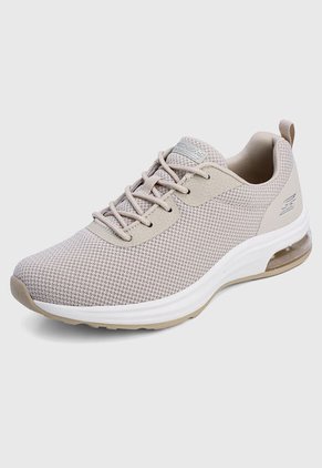 Tenis Training Beige-Blanco Skechers Bobs Pulse Air - Sassy Sauce
