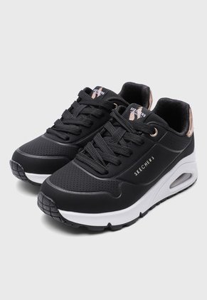 Tenis SKECHERS Uno Gen1 - Shimmer Away Negro