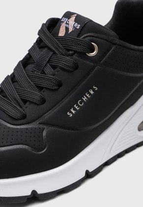 Tenis SKECHERS Uno Gen1 - Shimmer Away Negro