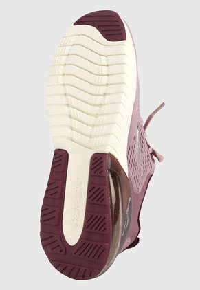 Tenis Training Lila-Morado-Blanco Skechers Air Stratus - Wind Breeze