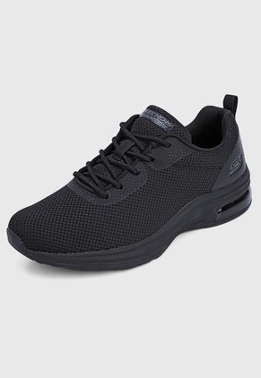 Tenis Training Negro Skechers Bobs Pulse Air - Sassy Sauce