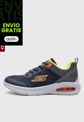 Tenis Lifestyle SKECHERS Microspec Max Advance Azul