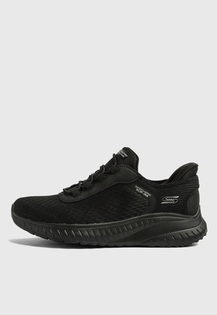 Tenis Lifestyle Negro-Gris SKECHERS Bobs Sport Squad Chaos