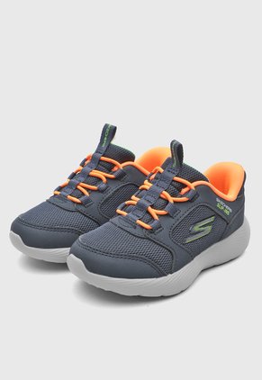 Tenis Lifestyle SKECHERS Dyna Lite Turbo - Brisk Buddies Azul Oscuro